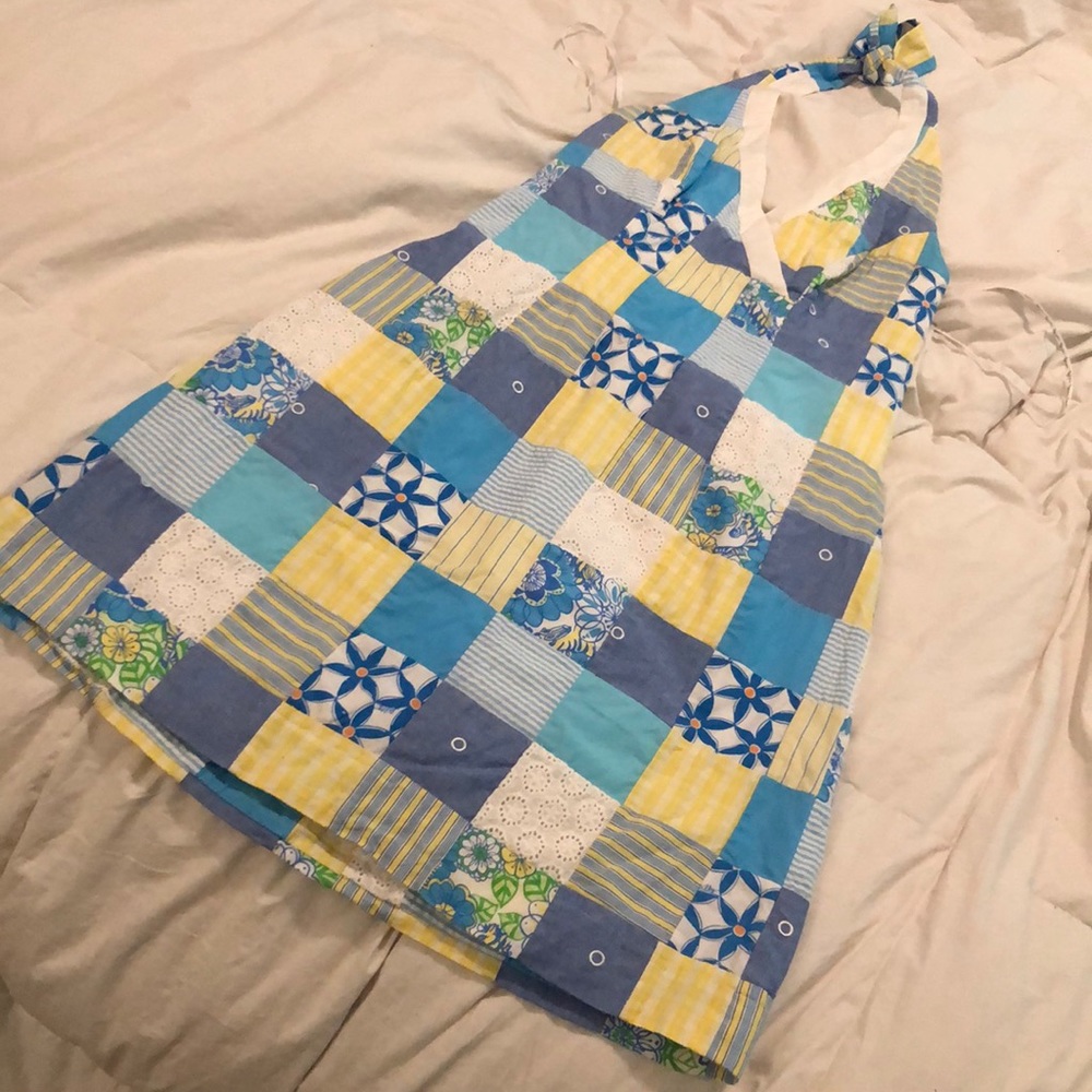 Lilly Pulitzer size 6 blue dress. Vintage